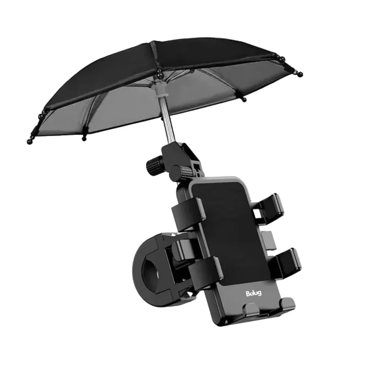 Foto 2 pulgar | Soporte Celular Moto/bicicleta Con Base Paraguas Impermeable Belug Negro