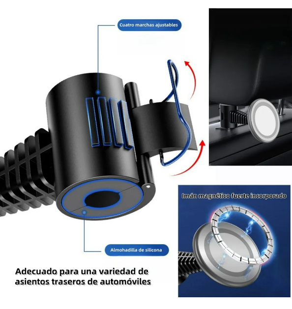 Foto 5 pulgar | Soporte Xtellar Magnético Del Soporte Del Coche Del Teléfono Soporte