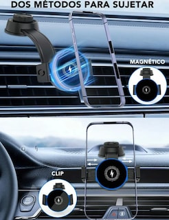 Foto 3 | Soporte Xtellar Magnético Para Celular Con Carga Inalámbrica Rápida