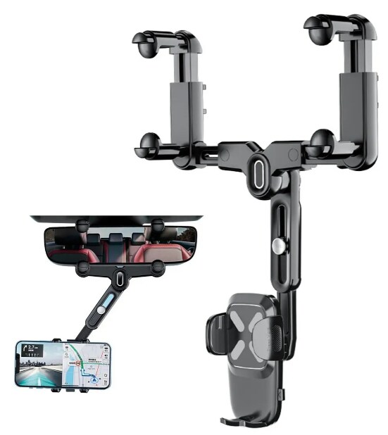 Soporte Xtellar Para Teléfono En Espejo Retrovisor Del Auto $549