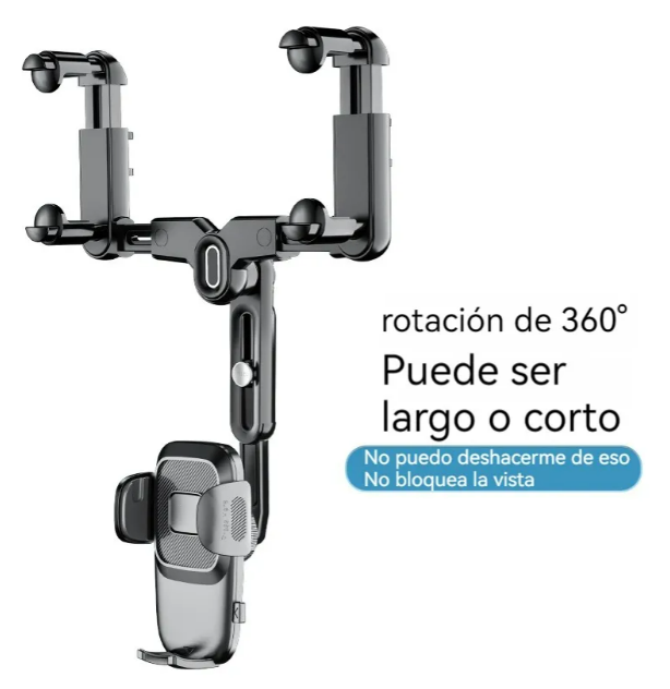 Foto 4 pulgar | Soporte Xtellar Para Teléfono En Espejo Retrovisor Del Auto
