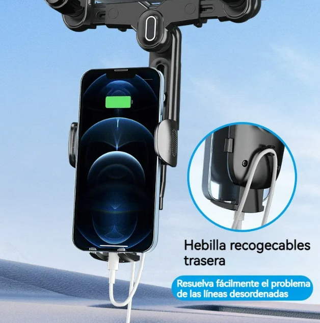 Foto 5 pulgar | Soporte Xtellar Para Teléfono En Espejo Retrovisor Del Auto