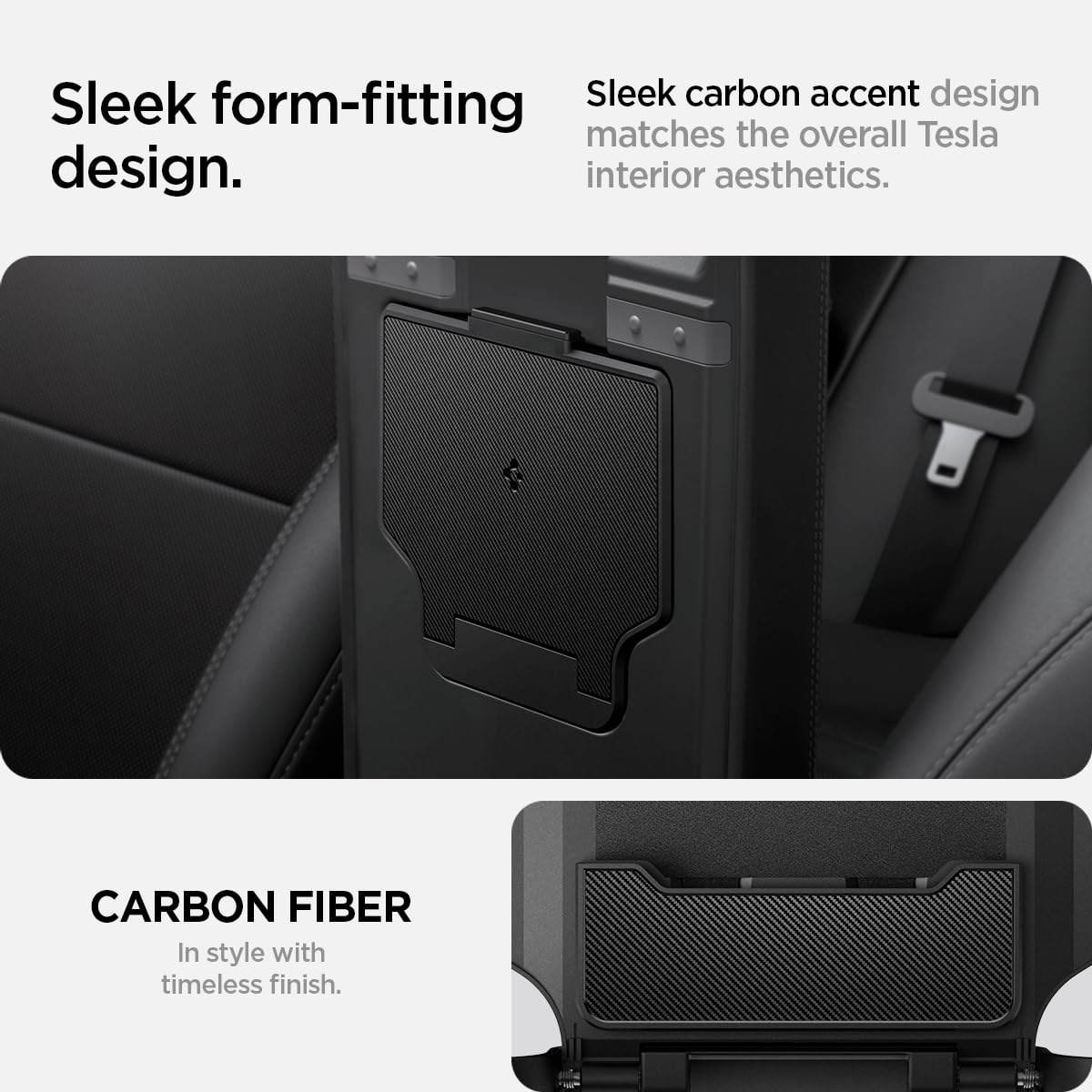 Foto 7 pulgar | Caja De Almacenamiento Spigen One-tap Para Tesla Model Y 2025/2024/2025 - Venta Internacional.