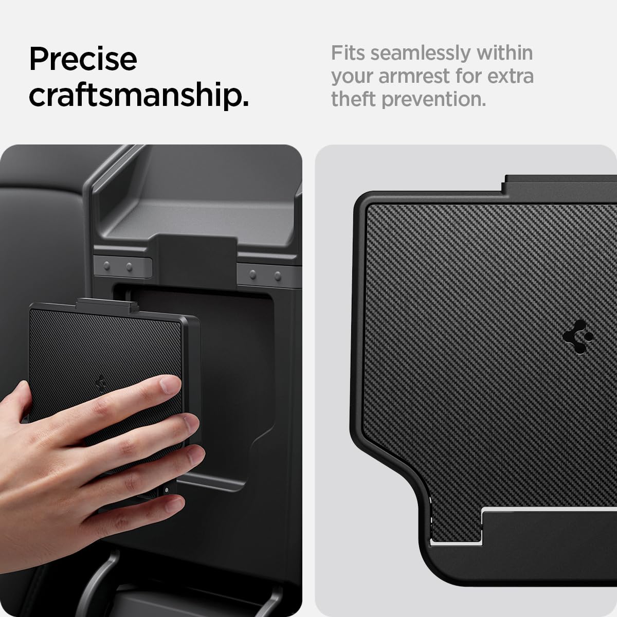 Foto 8 pulgar | Caja De Almacenamiento Spigen One-tap Para Tesla Model Y 2025/2024/2025 - Venta Internacional.