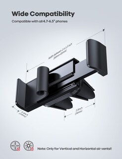 Foto 5 | Soporte Universal Para Teléfonos Inteligentes Lamicall Con Ventilación De Coche - Venta Internacional.