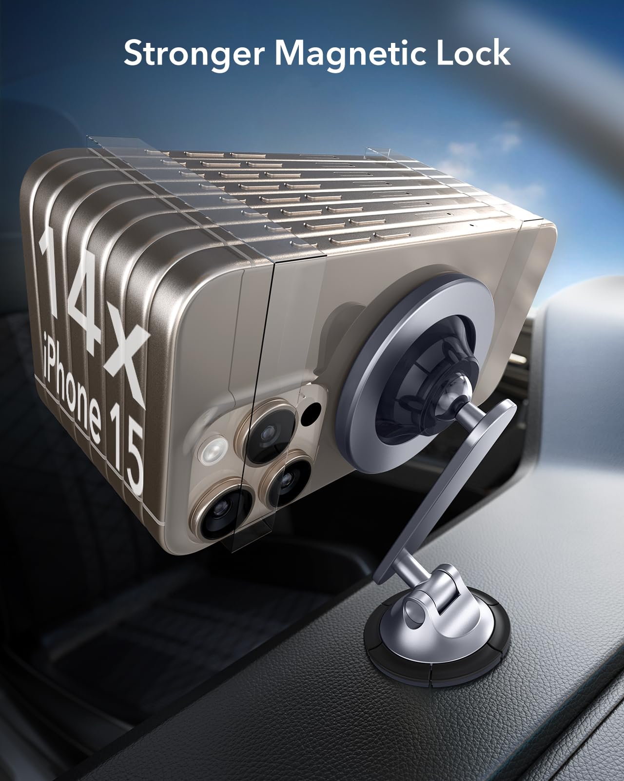 Foto 4 | Soporte Magnético Esr Para Teléfono Magsafe Dashboard Para Coche - Venta Internacional.