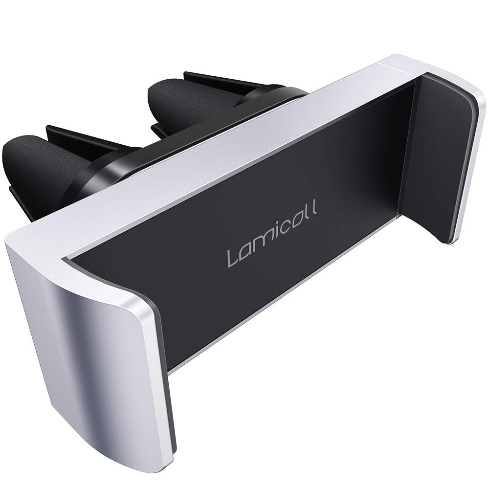 Foto 1 | Soporte Para Teléfono Móvil Lamicall, Soporte Para Ventilación De Aire, Plateado - Venta Internacional.