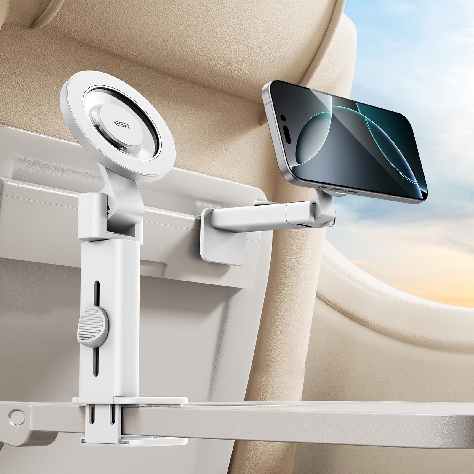 Soporte Esr De Avión Para Teléfono Magsafe Para Iphone Y Android, Color Blanco - Venta Internacional. $501