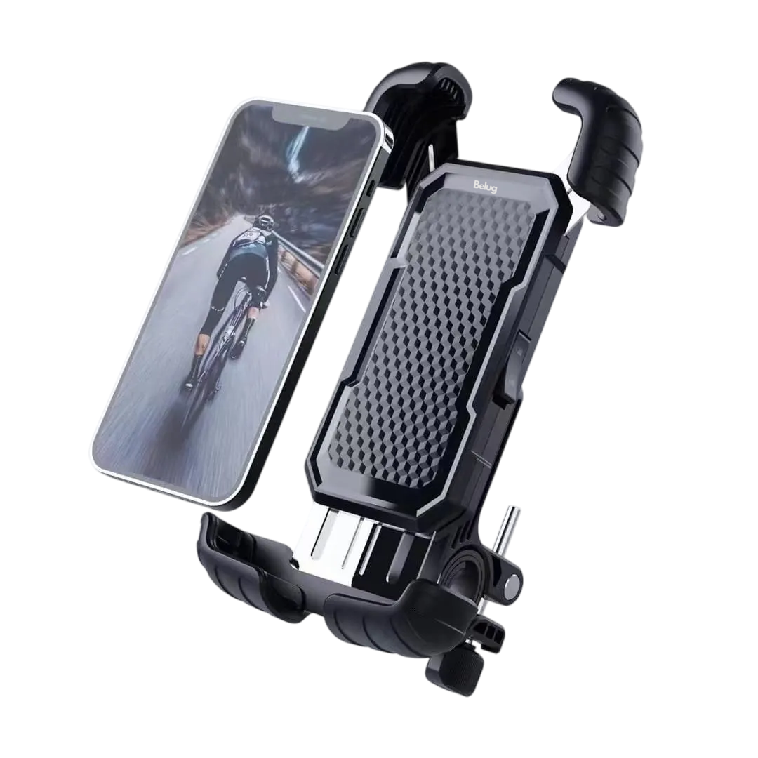 Foto 2 pulgar | Soporte Para Celular Belug Moto/bicicleta, Base Porta Teléfono360° Negro