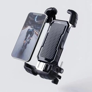 Foto 2 | Soporte Para Celular Belug Moto/bicicleta, Base Porta Teléfono360° Negro