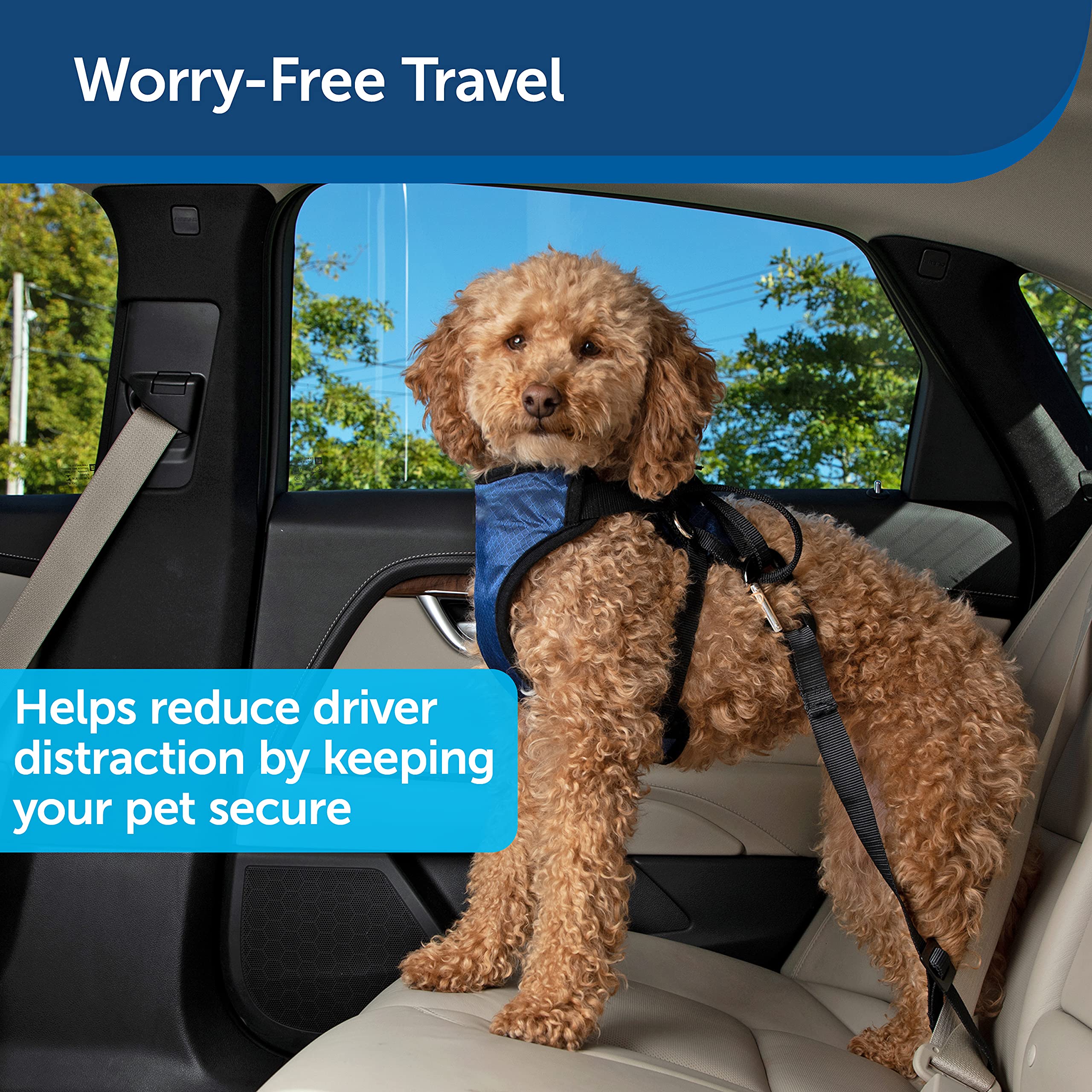 Foto 2 | Cinturón De Seguridad Para Perros Petsafe Happy Ride - Venta Internacional.