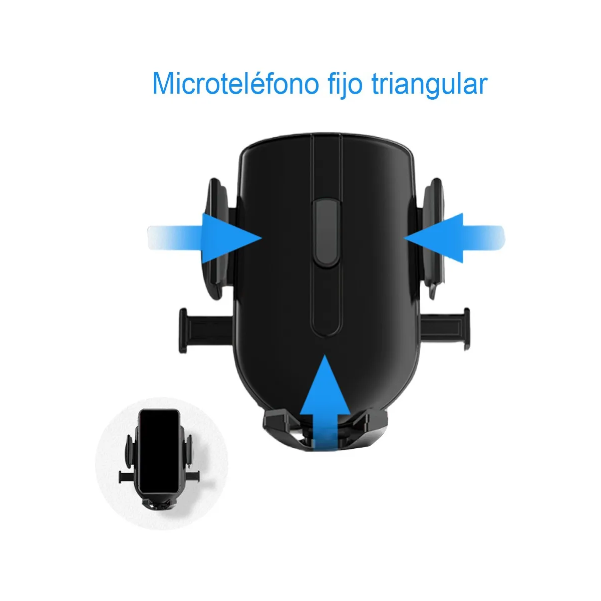 Foto 3 pulgar | Soporte de Teléfono para Coche Lab.G Negro