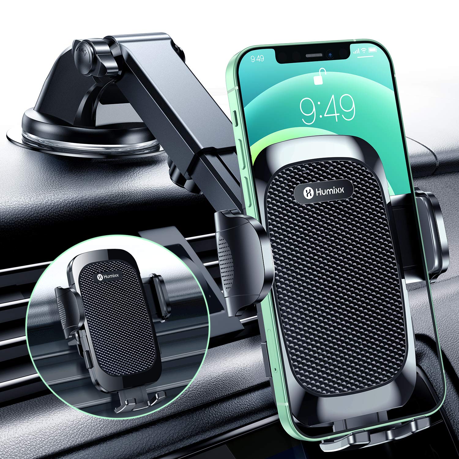 Foto 1 | Soporte De Teléfono Humixx Para Coche, Universal, Manos Libres - Venta Internacional.