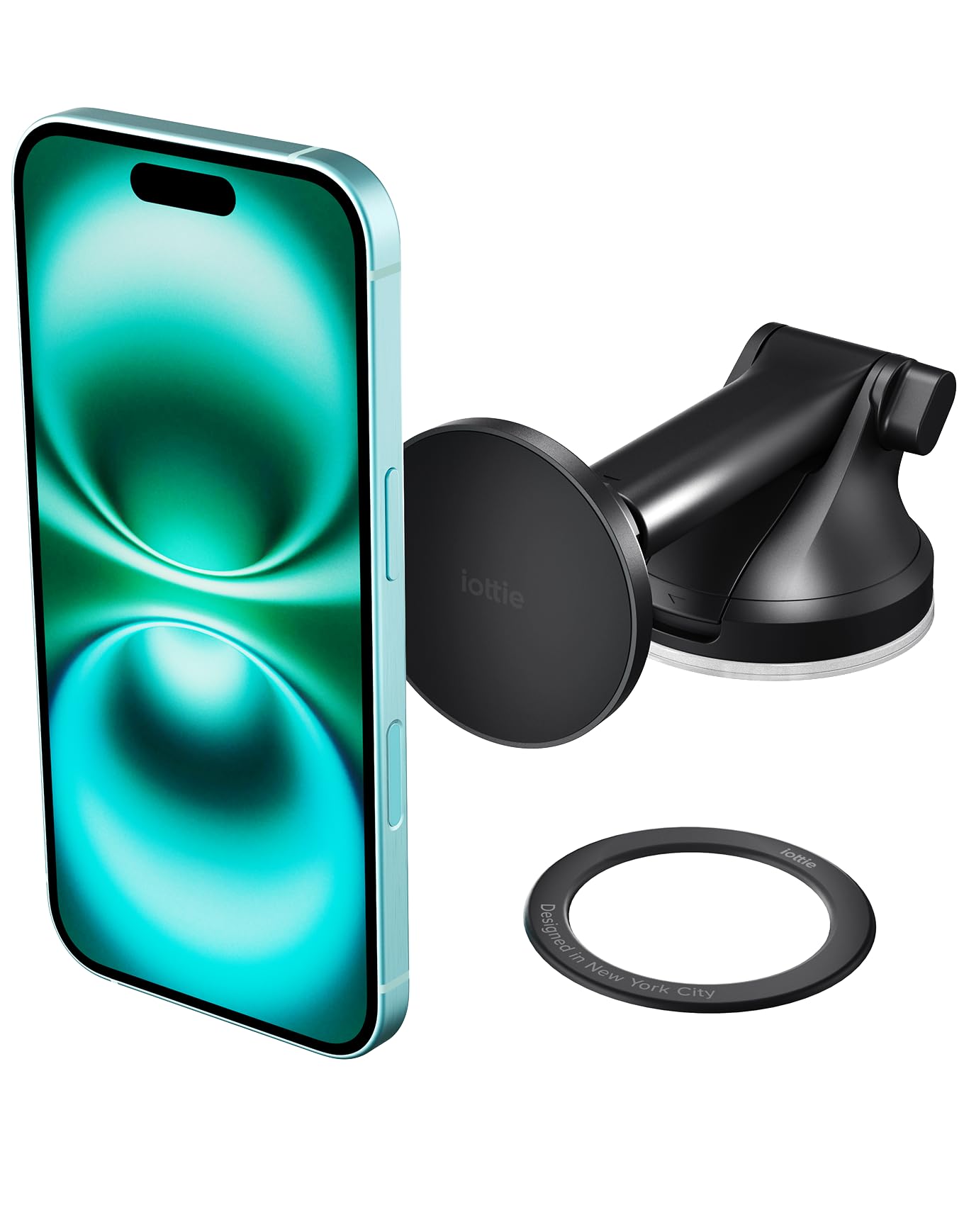 Foto 2 pulgar | Soporte Magnético Para Teléfono Móvil Iottie Itap 3 Y Parabrisas - Venta Internacional.