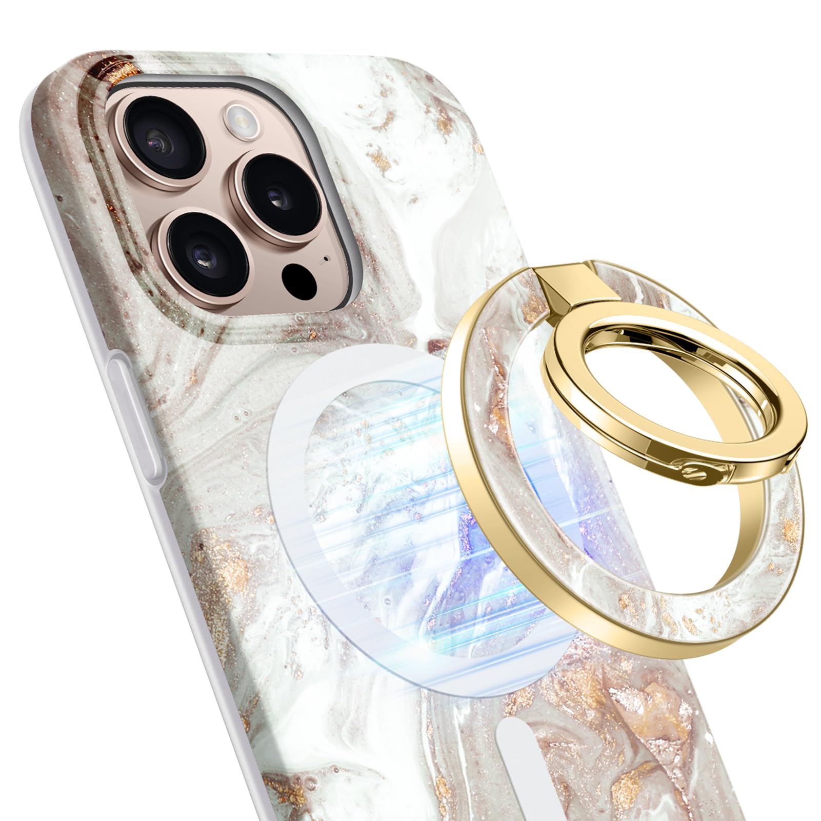 Foto 2 pulgar | Soporte Magnético Para Anillo De Teléfono Compatible Con Magsafe, Gviewin - Venta Internacional.
