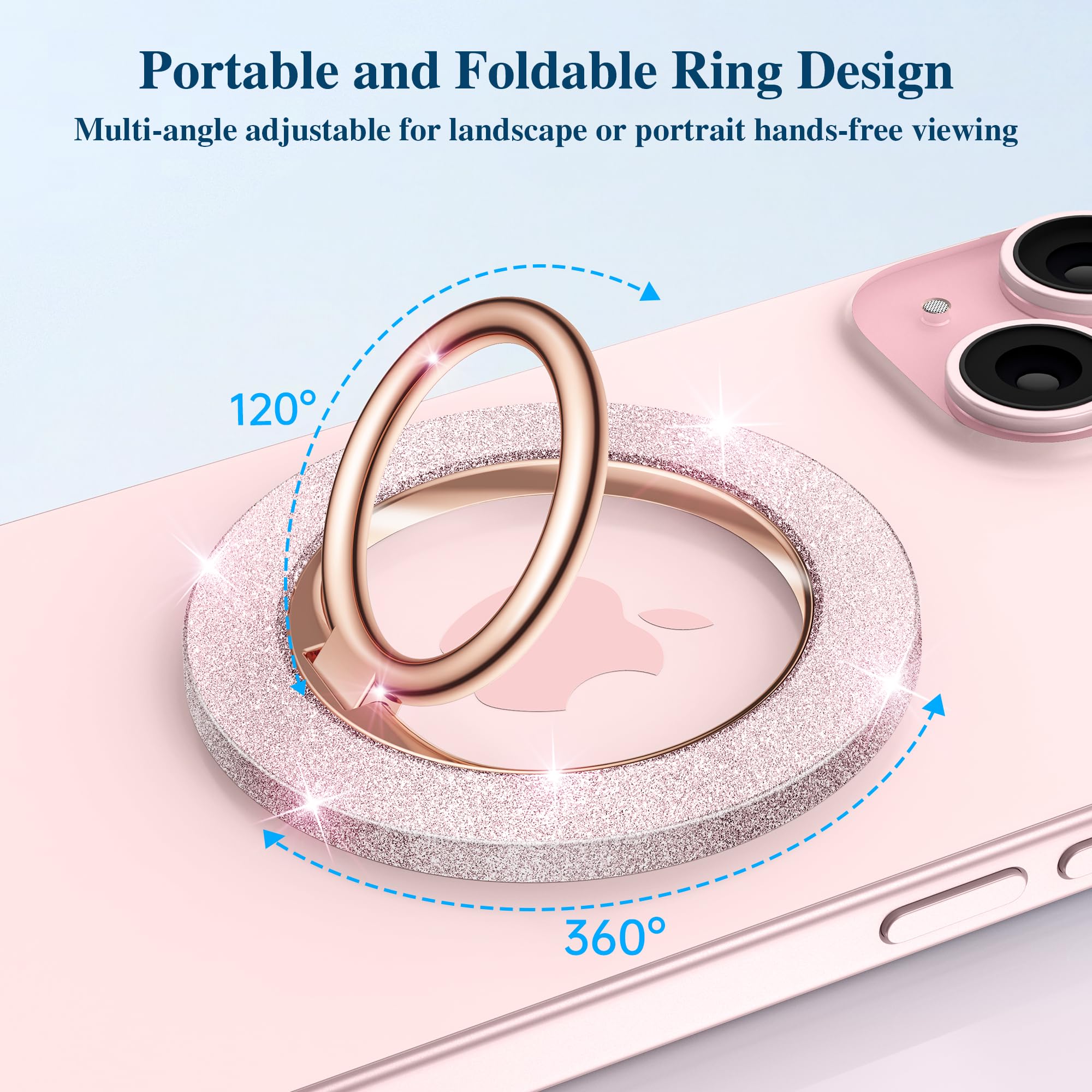 Foto 4 pulgar | Empuñadura Magnética Para Teléfono Gviewin Compatible Con Magsafe Para Iphone - Venta Internacional.