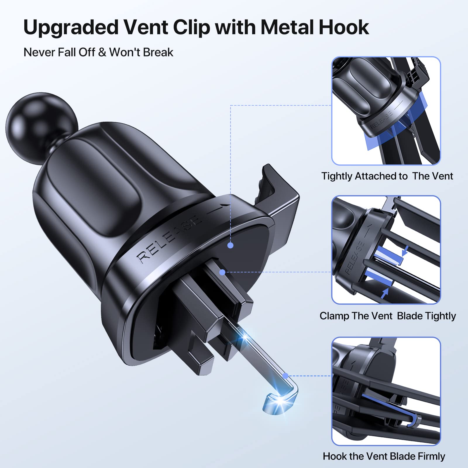 Foto 7 | Soporte Para Teléfono De Coche Miracase 3 En 1 Para Iphone Samsung - Venta Internacional.