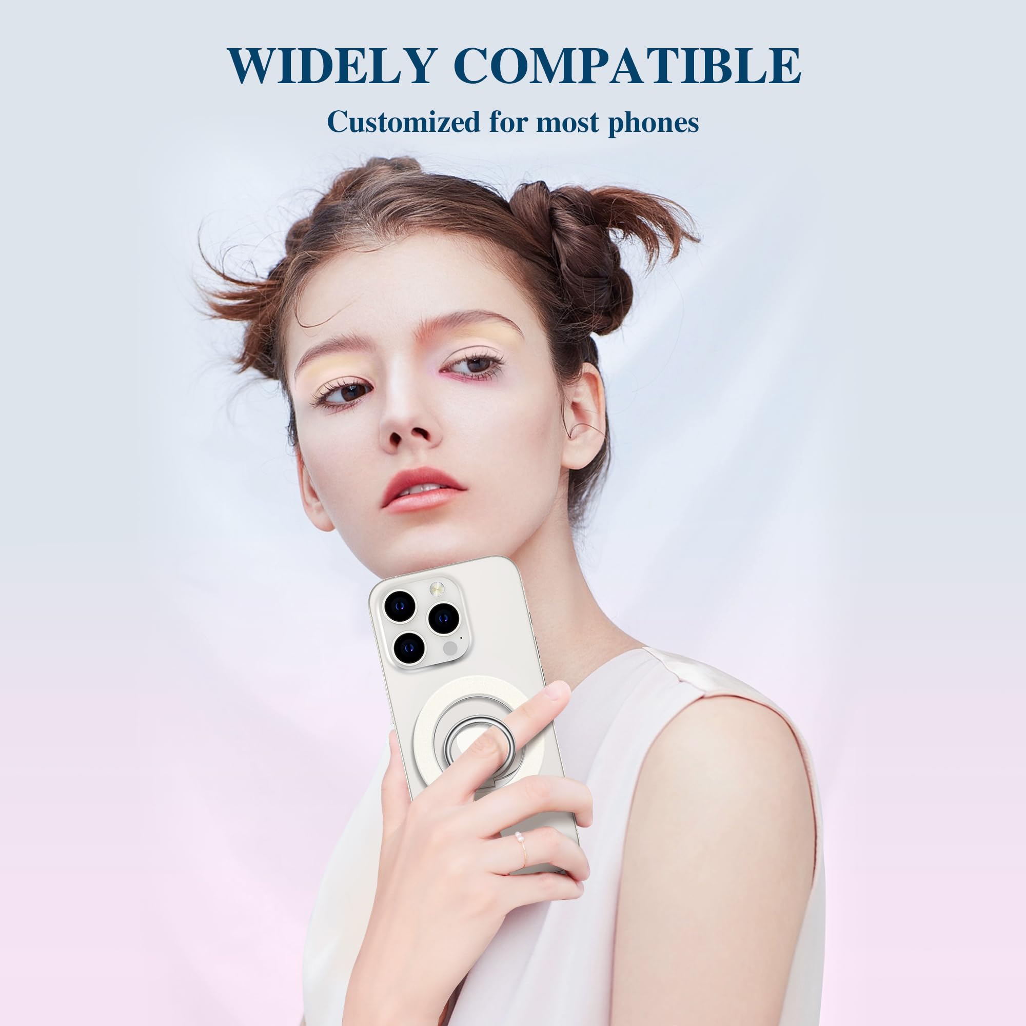 Foto 6 | Empuñadura Magnética Para Teléfono Gviewin Compatible Con Magsafe Para Iphone - Venta Internacional.