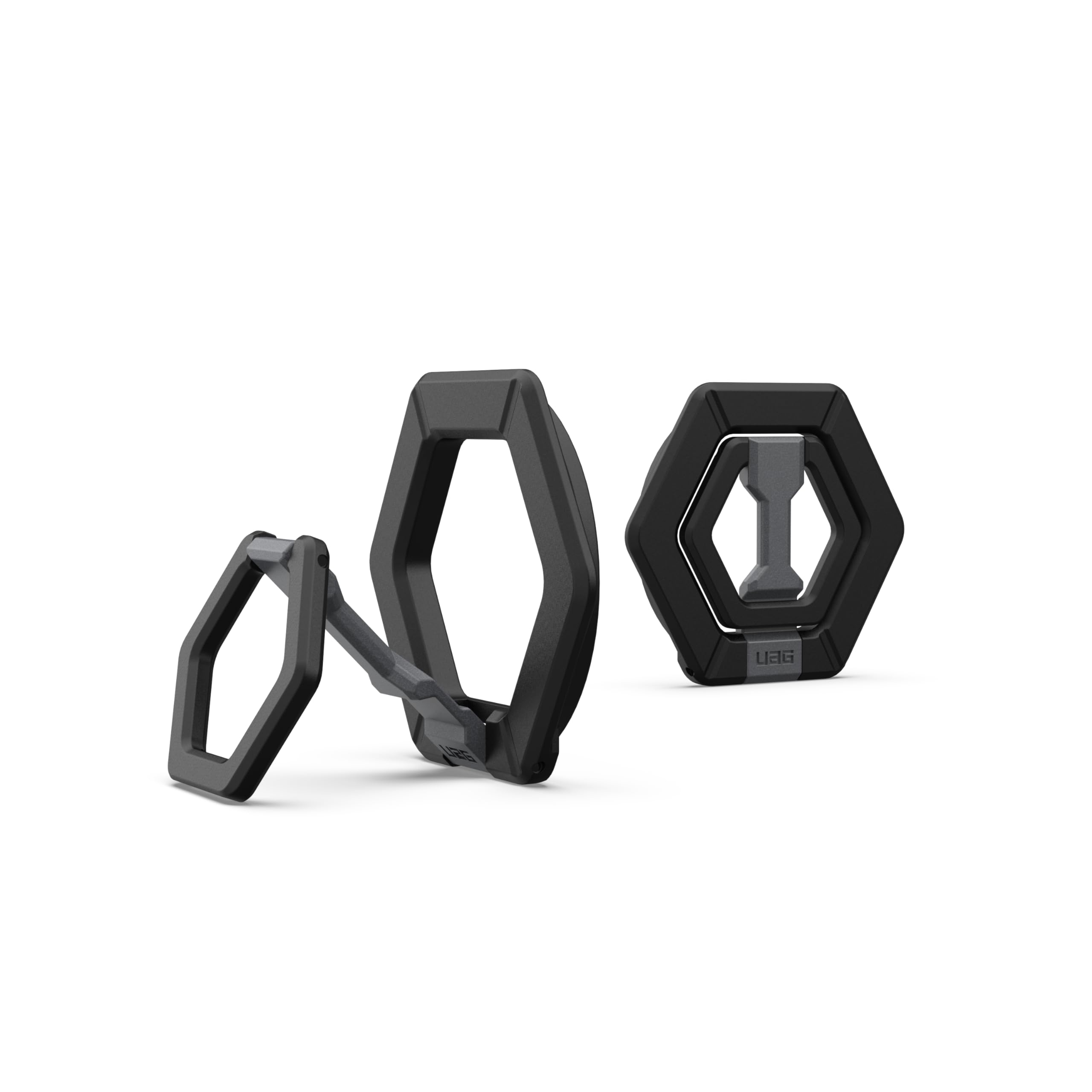 Foto 2 pulgar | Soporte Magnético Urban Armor Gear Uag Para Iphone 16/15/14/13, Galaxy S24/s23, Negro Y Plateado - Venta Internacional.