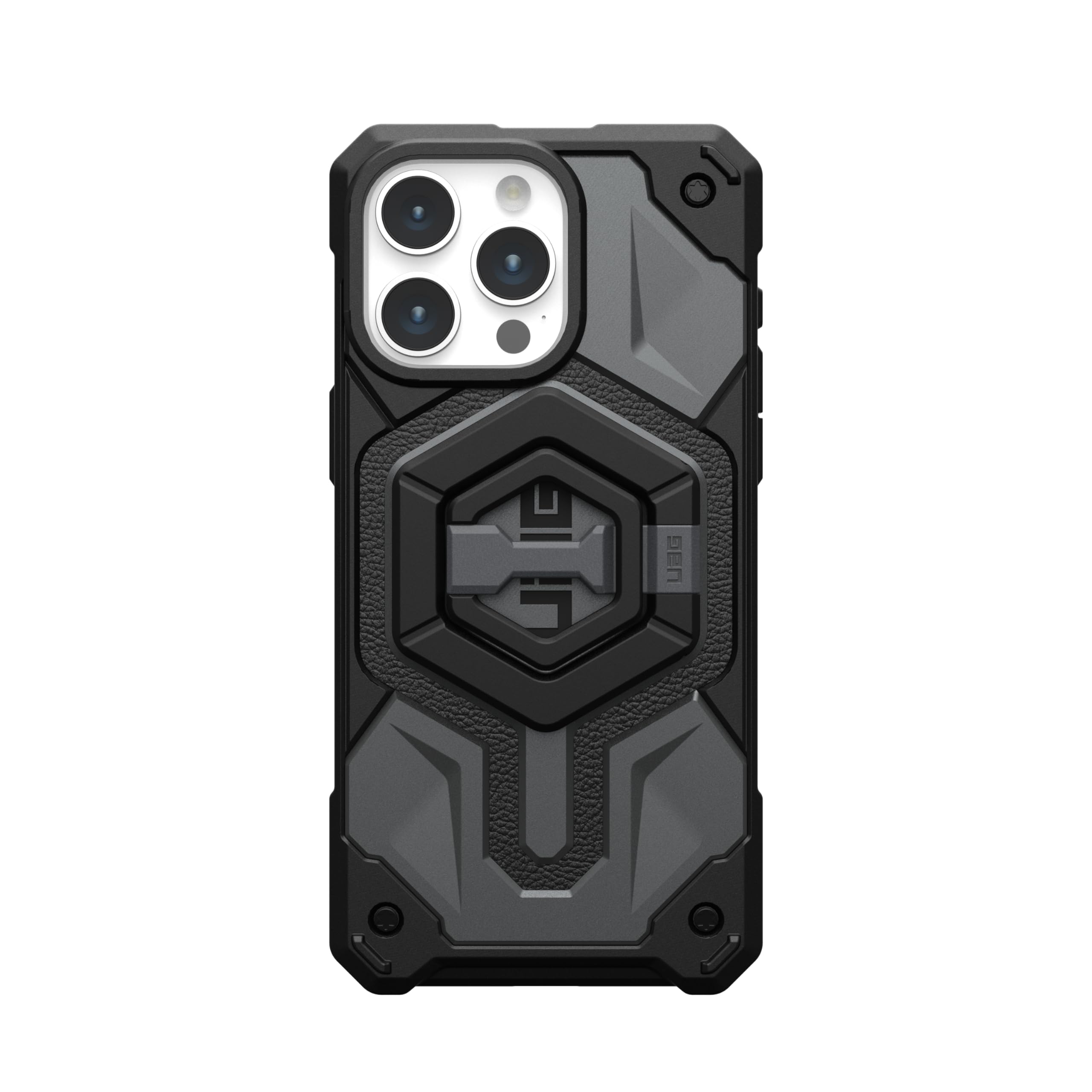 Foto 6 pulgar | Soporte Magnético Urban Armor Gear Uag Para Iphone 16/15/14/13, Galaxy S24/s23, Negro Y Plateado - Venta Internacional.