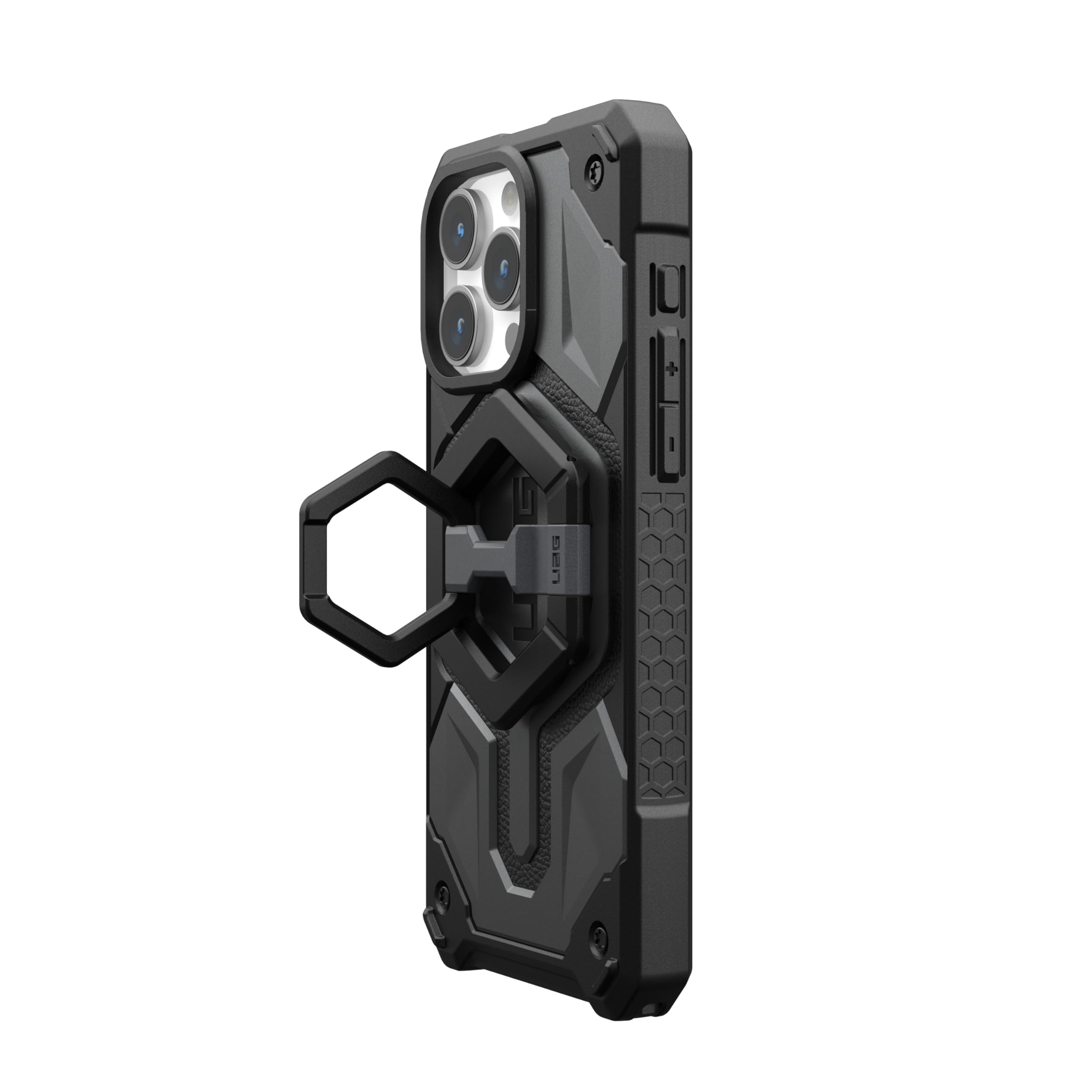 Foto 7 pulgar | Soporte Magnético Urban Armor Gear Uag Para Iphone 16/15/14/13, Galaxy S24/s23, Negro Y Plateado - Venta Internacional.