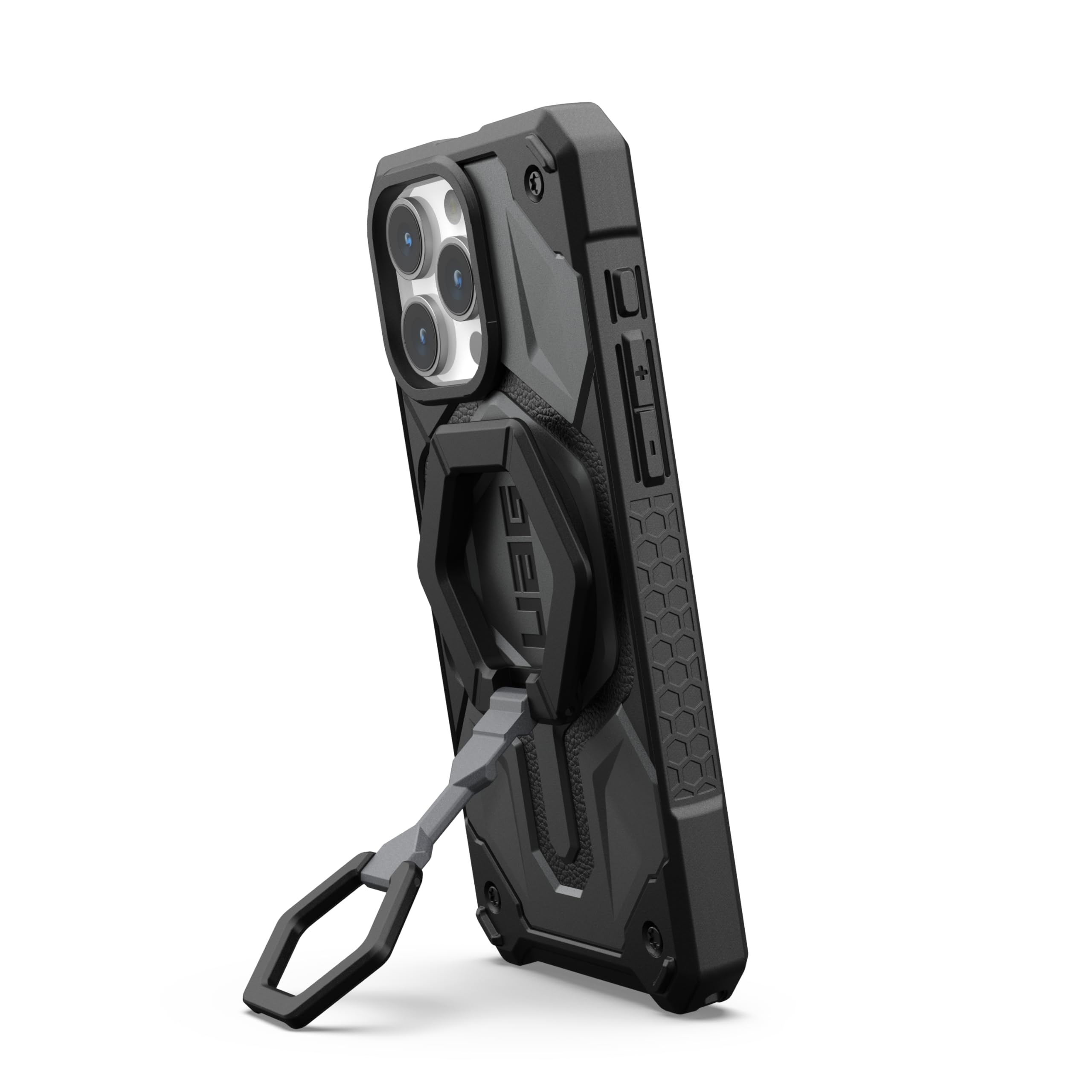 Foto 8 pulgar | Soporte Magnético Urban Armor Gear Uag Para Iphone 16/15/14/13, Galaxy S24/s23, Negro Y Plateado - Venta Internacional.