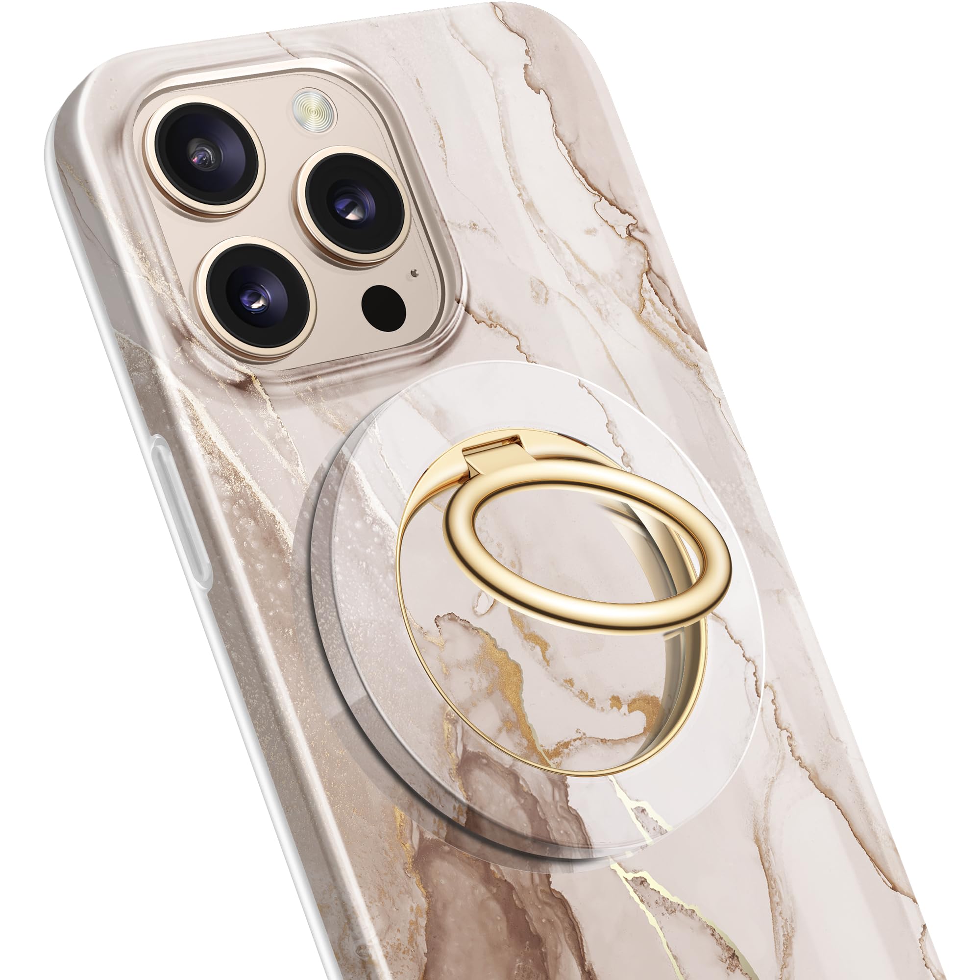 Foto 2 pulgar | Empuñadura Magnética Para Teléfono Gviewin Compatible Con Magsafe Para Iphone - Venta Internacional.