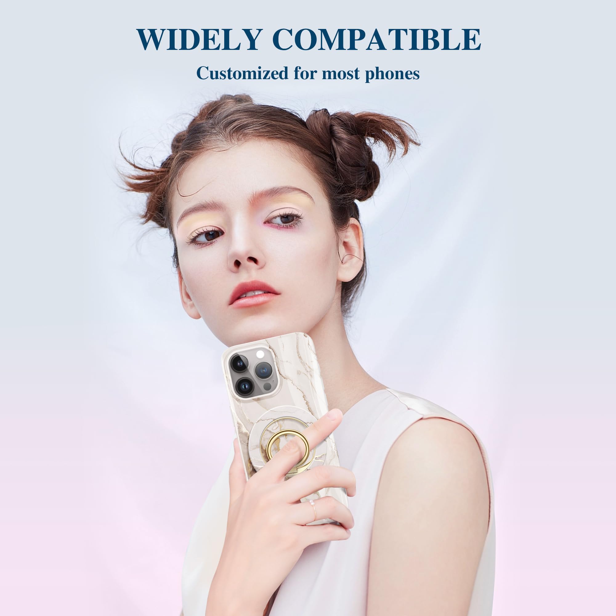 Foto 6 | Empuñadura Magnética Para Teléfono Gviewin Compatible Con Magsafe Para Iphone - Venta Internacional.