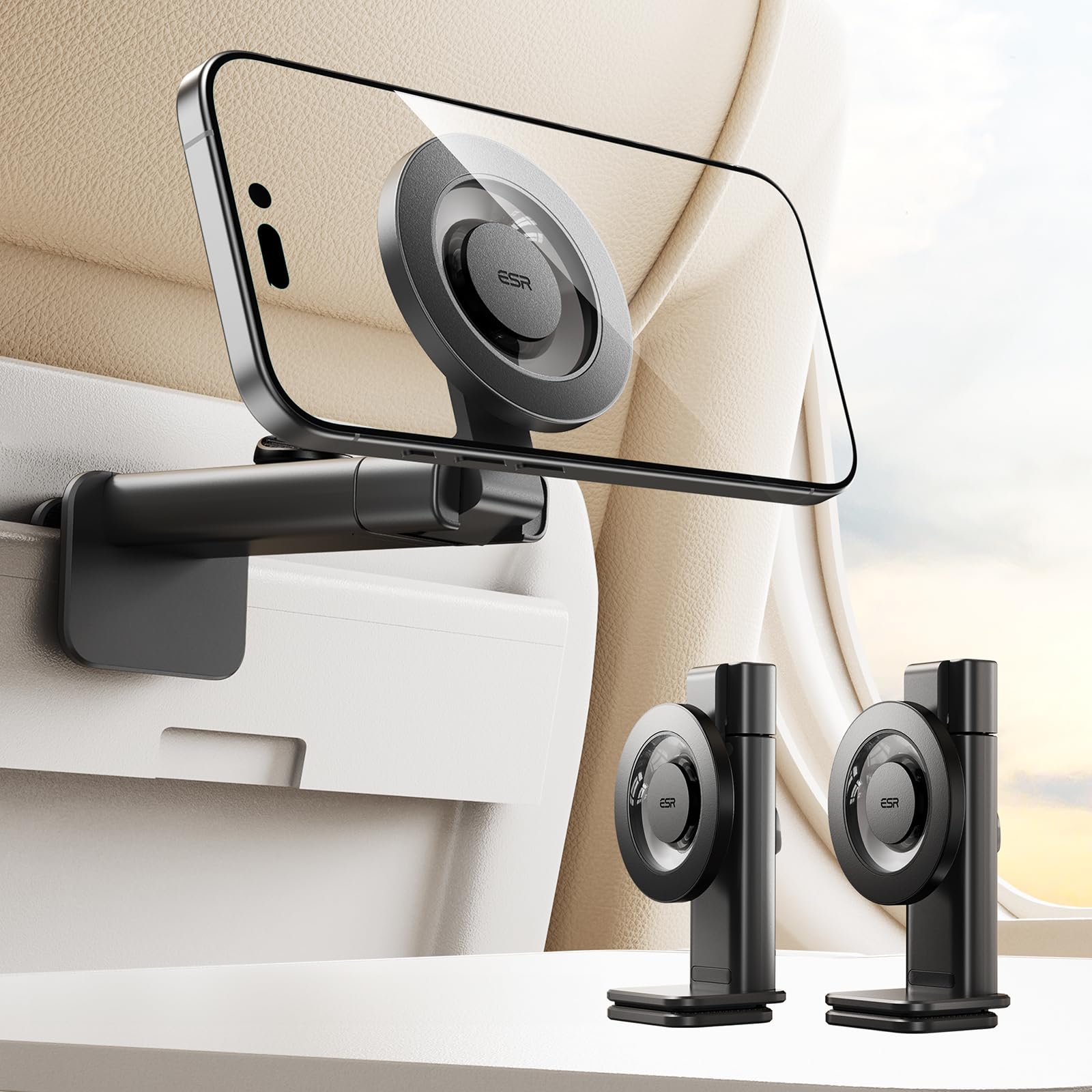 Foto 1 | Soporte De Teléfono Esr Para Avión Para Magsafe, Paquete De 2, Esencial Para Viajes - Venta Internacional.