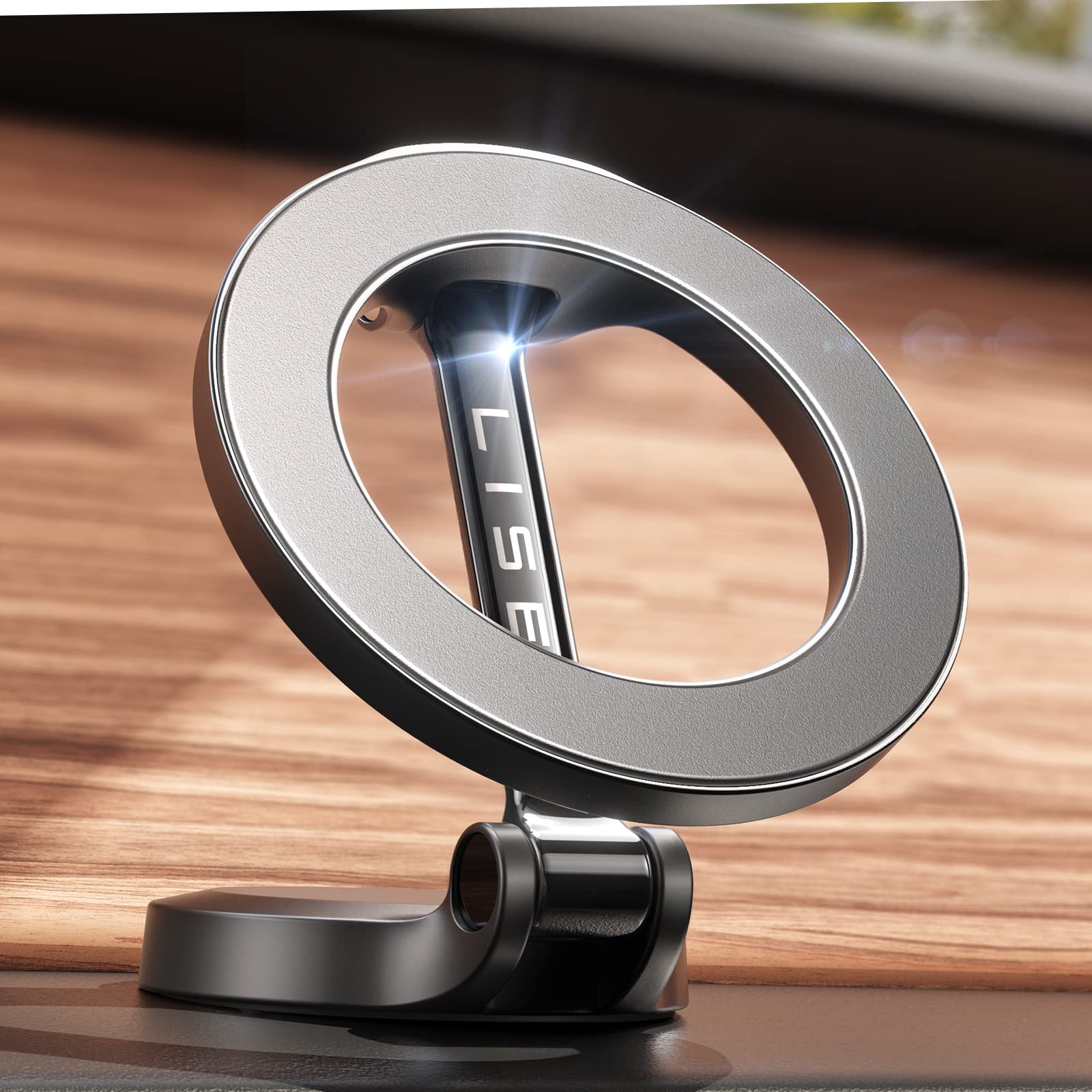 Foto 2 pulgar | Soporte De Teléfono De Coche Lisen Ultra Magnetic Para Iphone Con Magsafe - Venta Internacional.