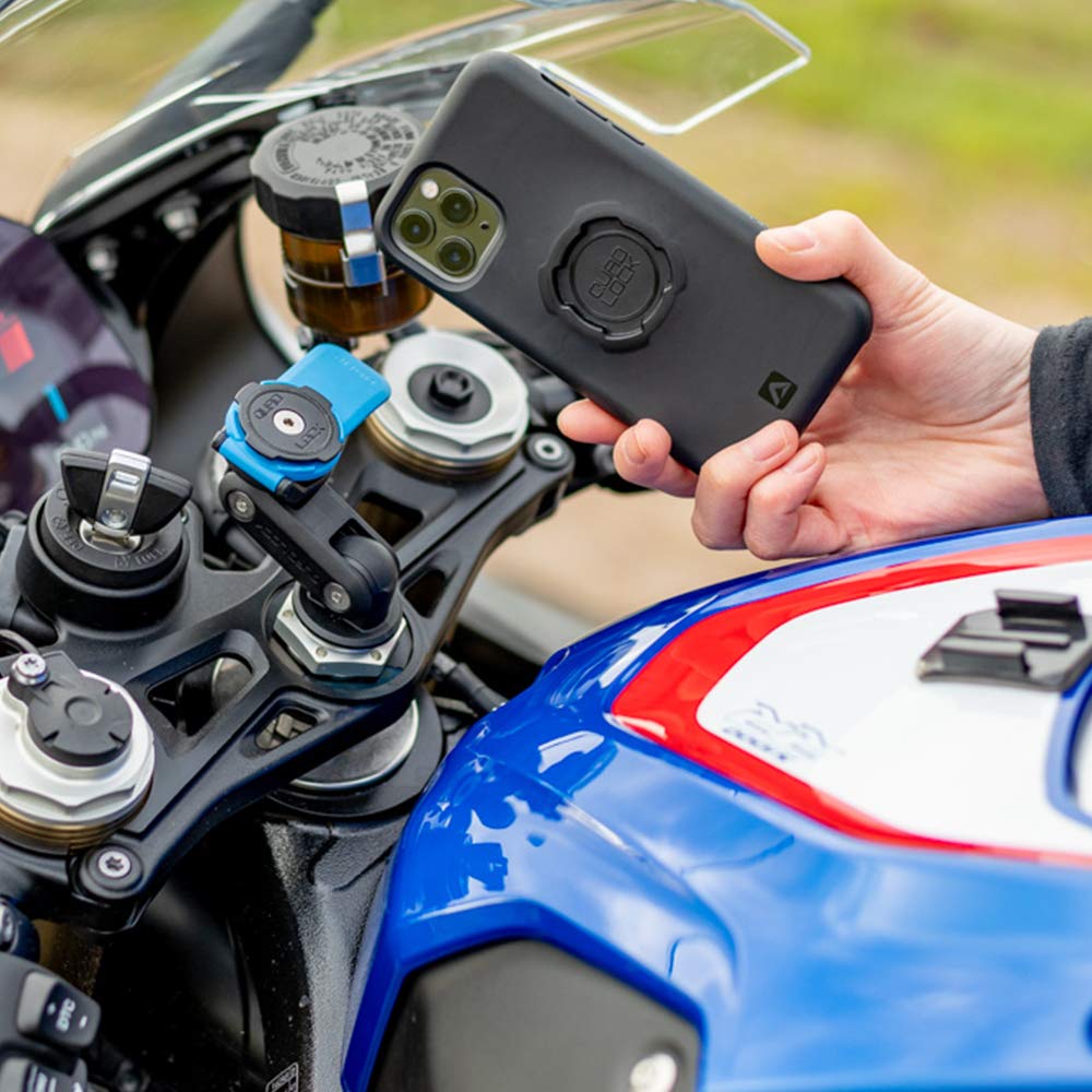 Foto 7 pulgar | Cierre Cuádruple Con Soporte Para Vástago De Horquilla De Motocicleta Para Iphone Y Samsung - Venta Internacional.