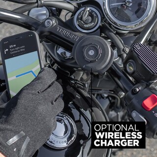 Foto 7 | Cierre Cuádruple Con Soporte Para Vástago De Horquilla De Motocicleta Para Iphone Y Samsung - Venta Internacional.