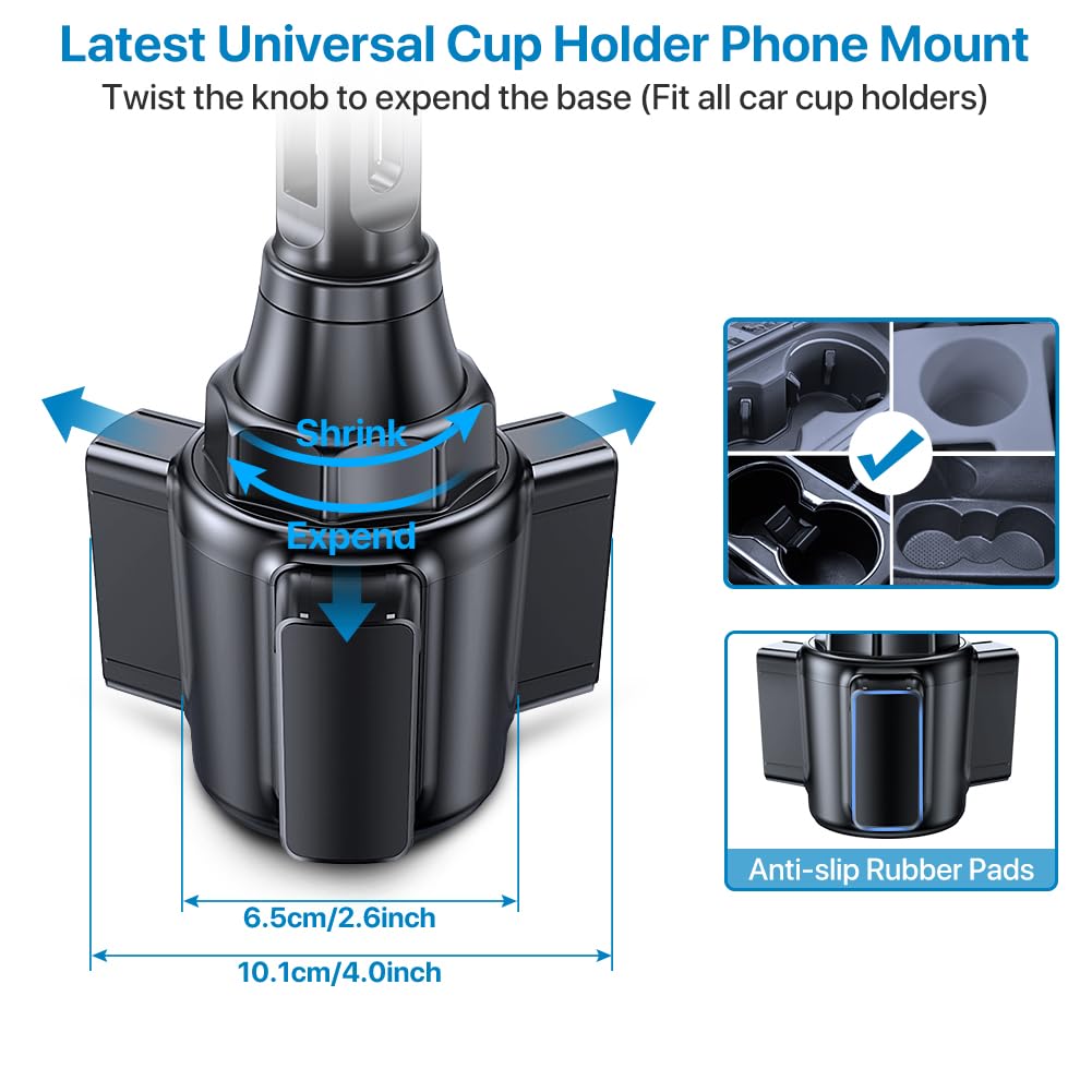 Foto 3 | Soporte Para Vaso De Coche, Soporte Para Teléfono Miracase Universal 2023 Mejorado - Venta Internacional.