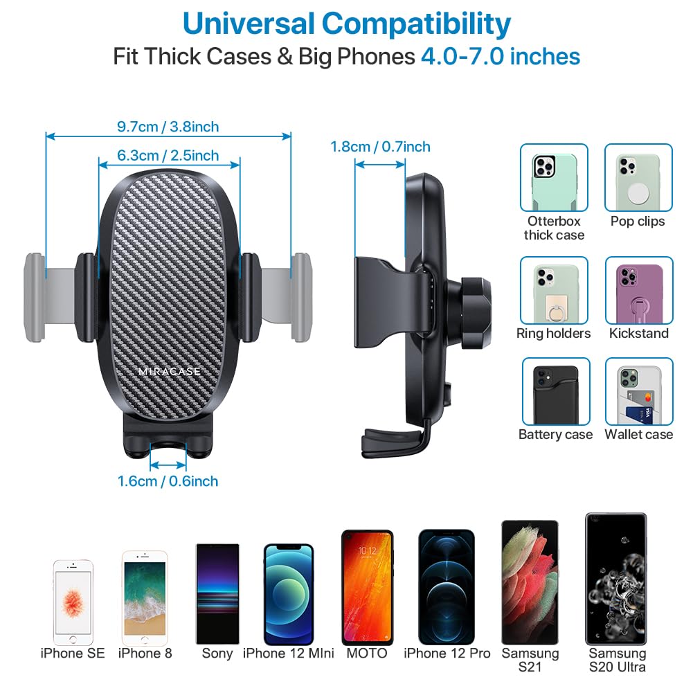 Foto 7 pulgar | Soporte Para Vaso De Coche, Soporte Para Teléfono Miracase Universal 2023 Mejorado - Venta Internacional.