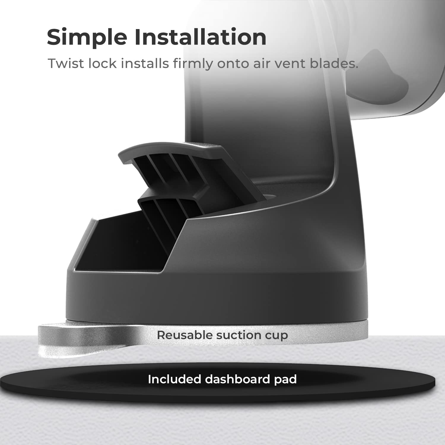 Foto 7 pulgar | Soporte De Coche Iottie Itap 2 Magnético Para Tablero De Instrumentos Android - Venta Internacional.