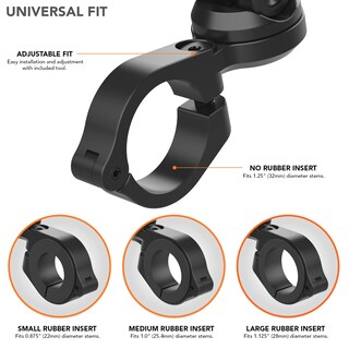 Foto 2 | Soporte De Teléfono Móvil Para Manillar De Motocicleta Rokform Black - Venta Internacional.