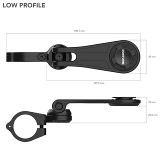 Foto 6 | Soporte De Teléfono Móvil Para Manillar De Motocicleta Rokform Black - Venta Internacional.