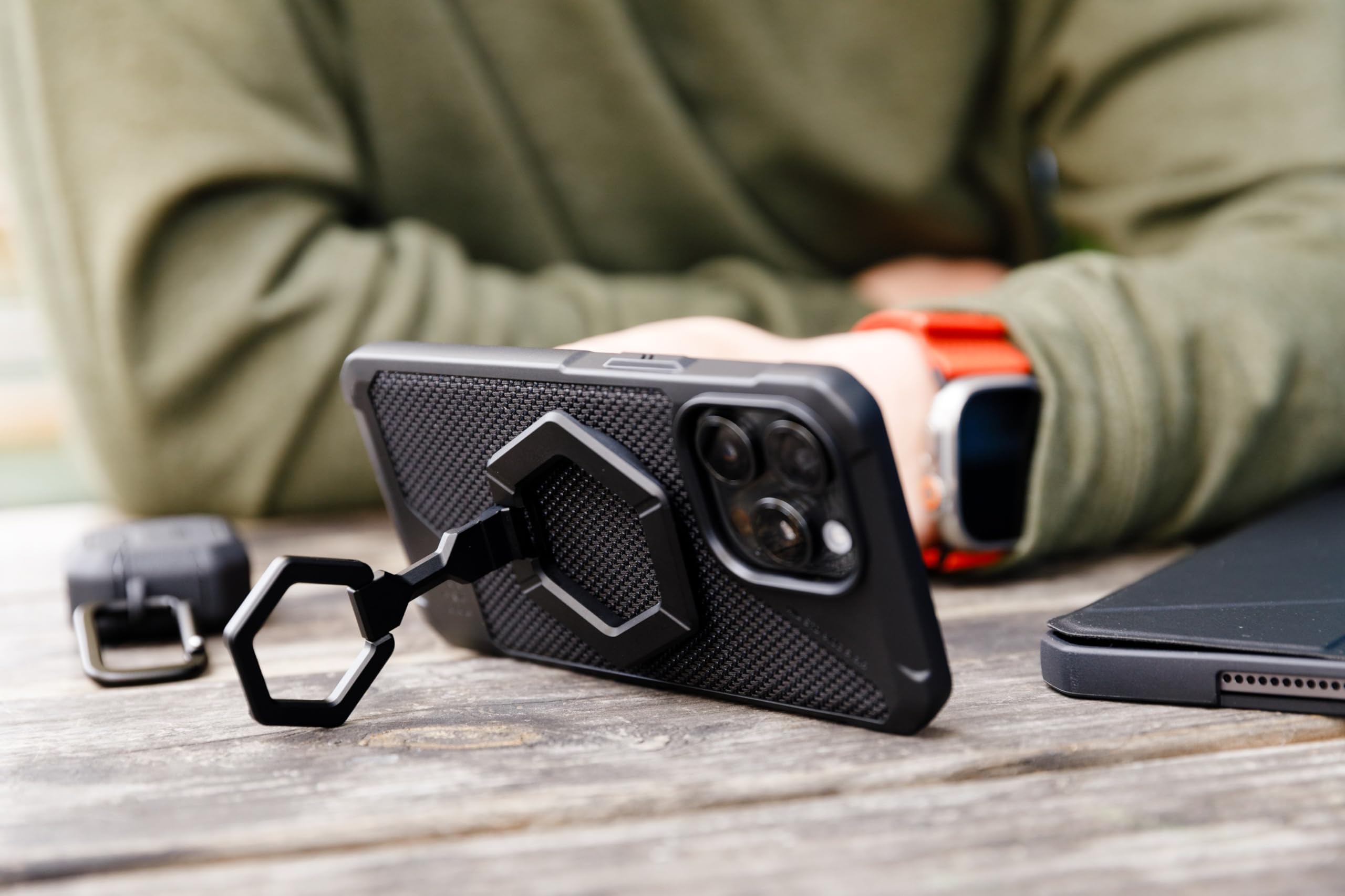 Foto 3 pulgar | Soporte Magnético Urban Armor Gear Uag Para Iphone 16/15/14/13, Galaxy S24/s23, Negro Y Negro - Venta Internacional.