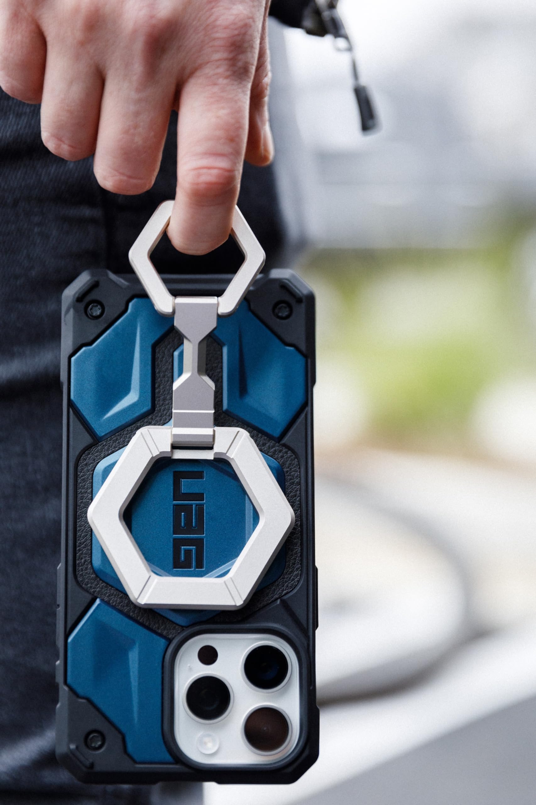Foto 5 pulgar | Soporte Magnético Urban Armor Gear Uag Para Iphone 16/15/14/13, Galaxy S24/s23, Negro Y Negro - Venta Internacional.