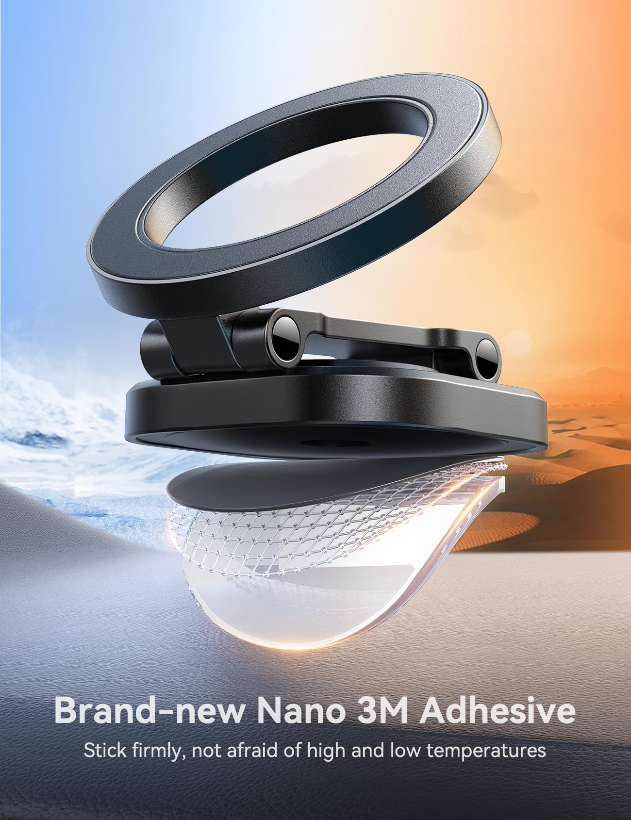Foto 6 pulgar | Soporte Magnético Para Coche Joyroom Para Iphone Magsafe Con Rotación De 360° - Venta Internacional.