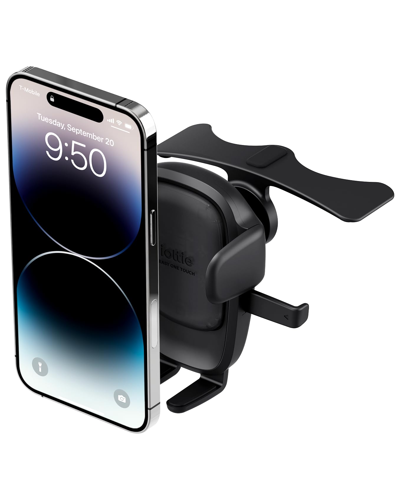 Soporte Para Teléfono De Coche Iottie Easy One Touch Con 6 Ranuras Para Cd, Universal - Venta Internacional. $749
