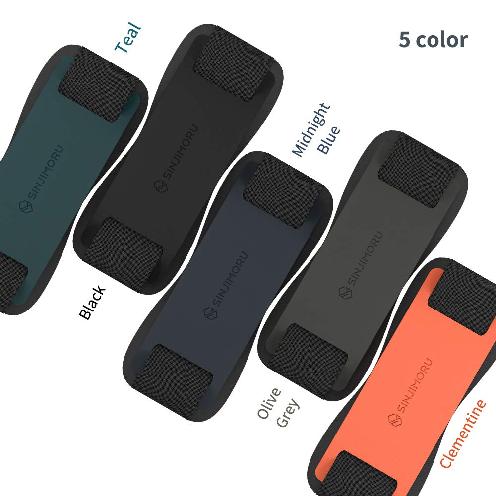 Foto 7 pulgar | Phone Grip Sinjimoru Sinji Grip De Silicona, Color Clementina - Venta Internacional.