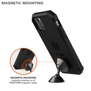 Foto 2 | Soporte Para Coche Rokform, Ajustable, Magnético, Giratorio 360°, Negro - Venta Internacional.