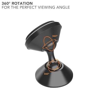 Foto 3 | Soporte Para Coche Rokform, Ajustable, Magnético, Giratorio 360°, Negro - Venta Internacional.