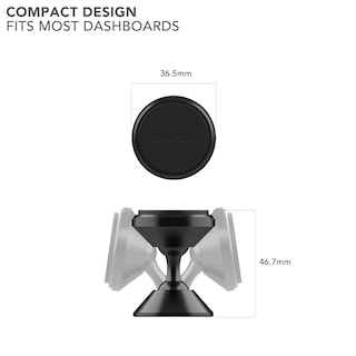 Foto 6 | Soporte Para Coche Rokform, Ajustable, Magnético, Giratorio 360°, Negro - Venta Internacional.