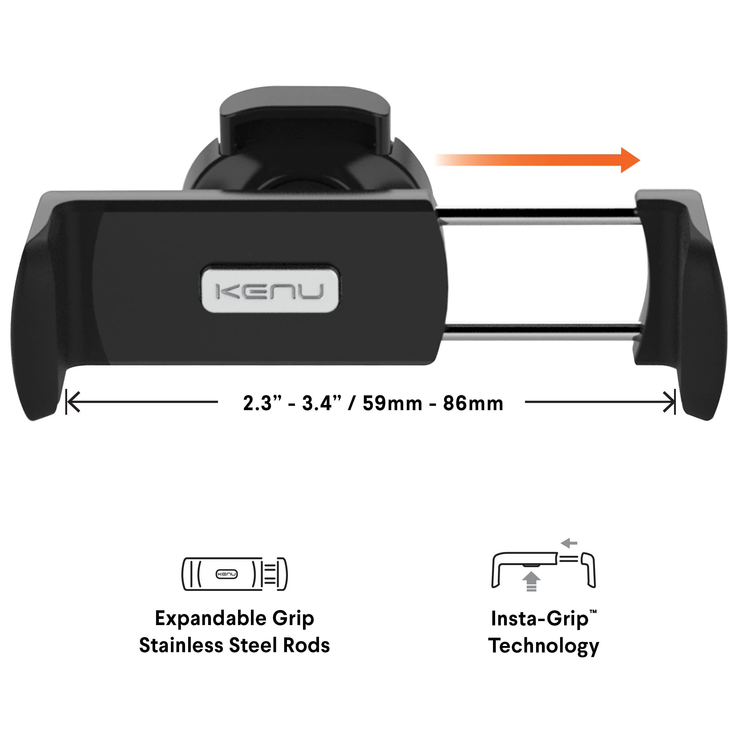 Foto 4 pulgar | Soporte Para Rejilla De Ventilación De Coche Kenu Airframe Ultra Universal - Venta Internacional.