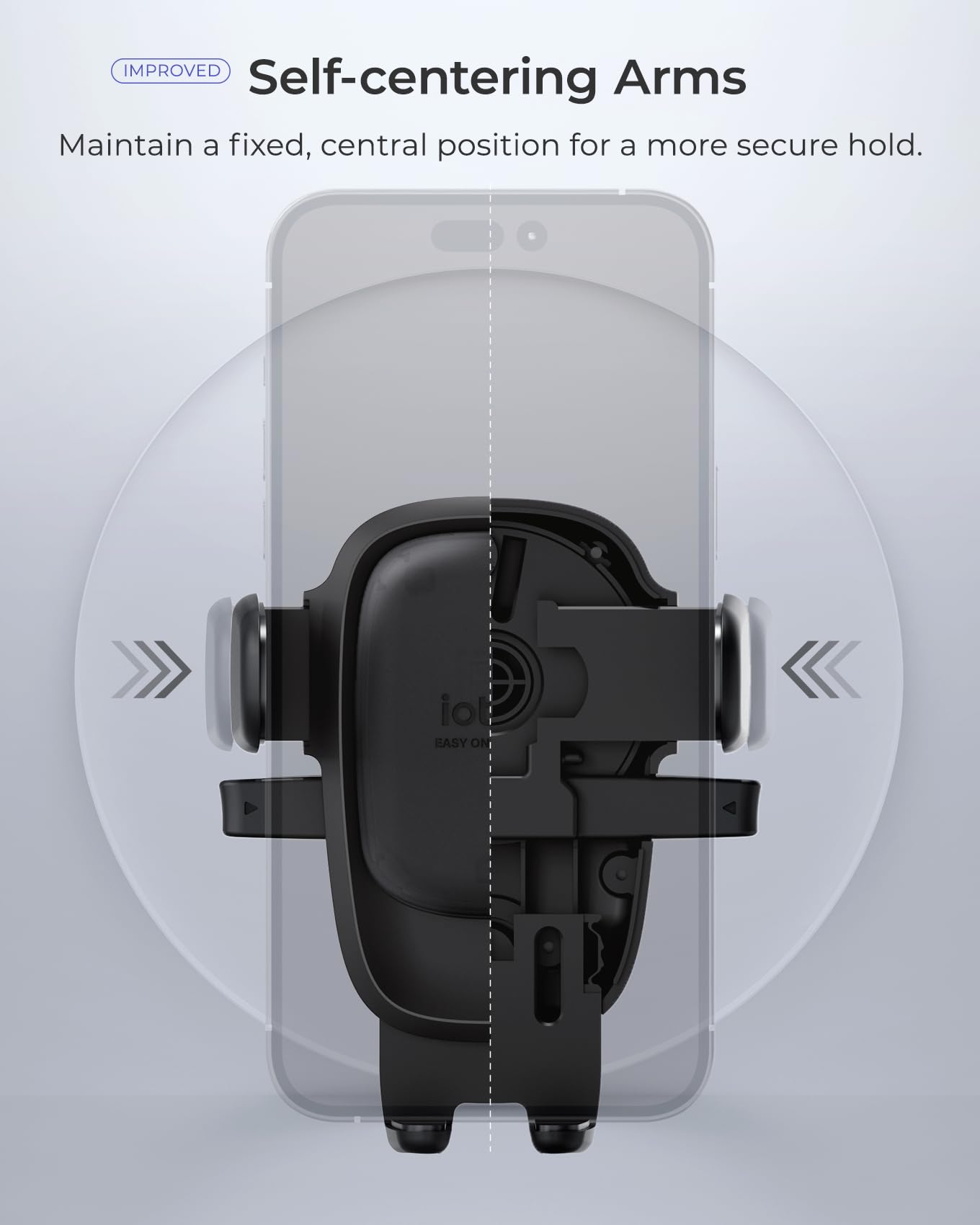 Foto 4 pulgar | Soporte Para Teléfono De Coche Iottie Easy One Touch 6 Air Vent Universal - Venta Internacional.