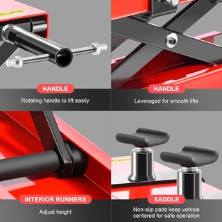Foto 5 | Soporte Para Elevador De Tijera Para Motocicleta, Dna Motoring, 500 Kg - Venta Internacional.