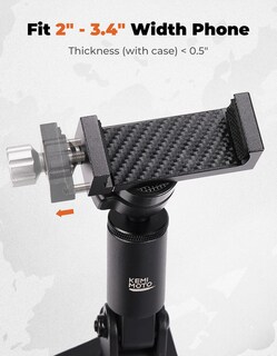 Foto 5 | Soporte De Teléfono Kemimoto X3 Cnc De Aluminio Para Can-am Maverick X3 - Venta Internacional.