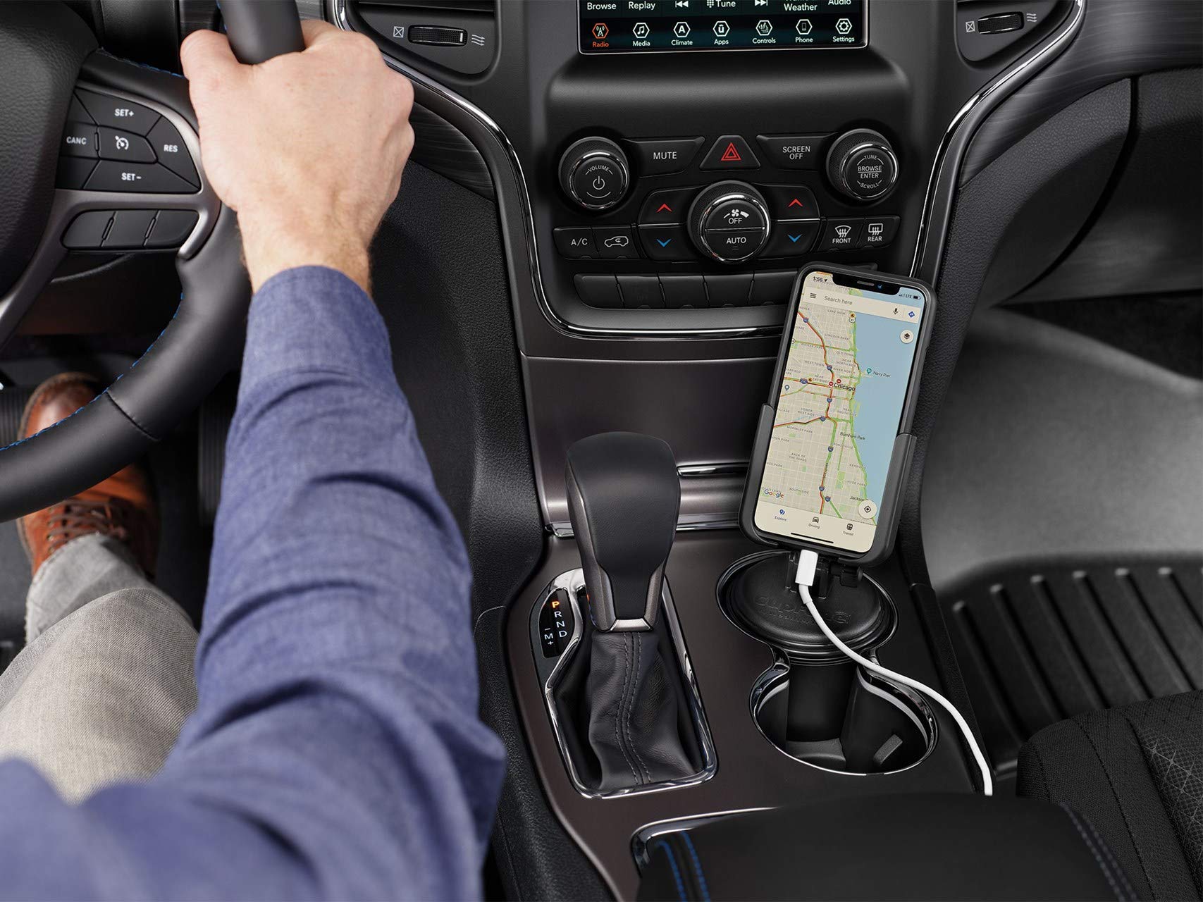 Foto 7 pulgar | Soporte Para Teléfono Weathertech Cupfone Con Pomos De Aluminio Tipo Billet - Venta Internacional.